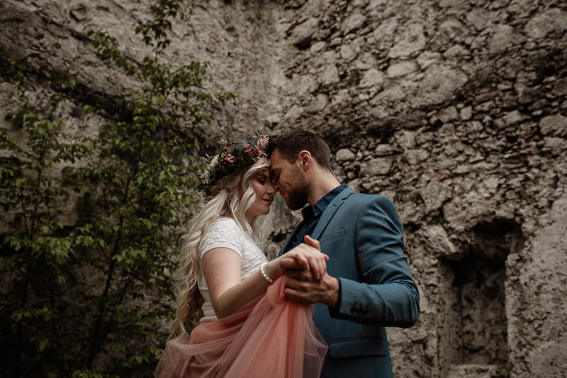 romantične fotografije na Gradu Kamen