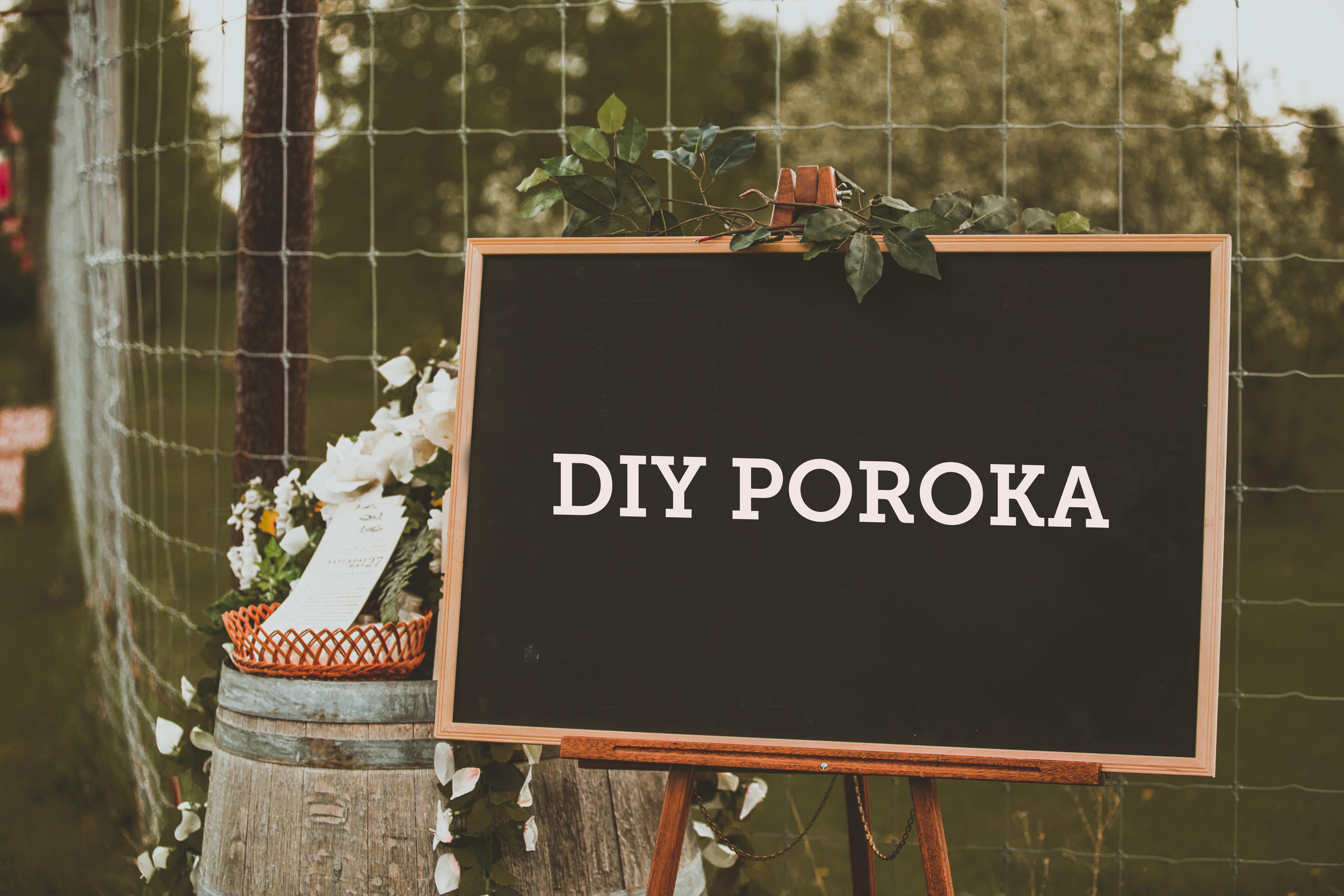 tabla diy poroka 