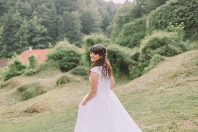 Poročna obleka naročena na Kitajskem