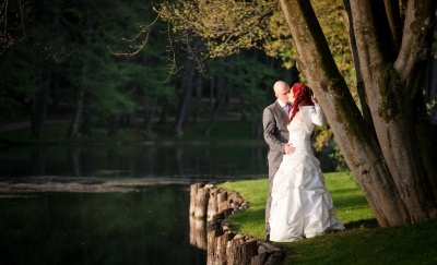 poročni par, poroka, brdo pri kranju, poročna fotografija