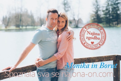 Monika in Borut, ona-on.com
