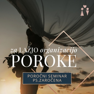 Poročni seminar P.S. Zaročena 2017