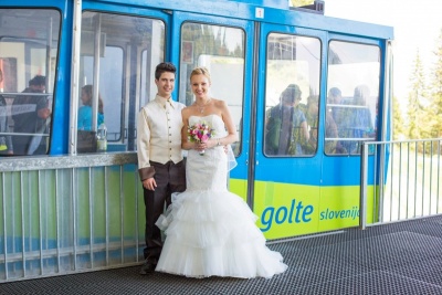 Z nihalko na golte - poroka