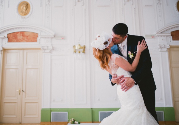 Mladoporočenca Vanja in Iztok