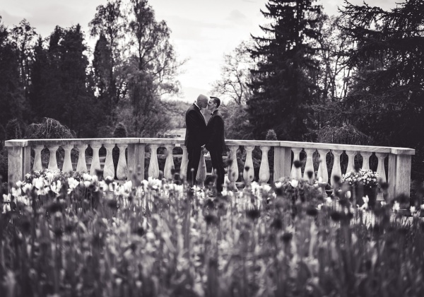 poroka, poročna fotografija, istospolna poroka, Iztok in Mitja