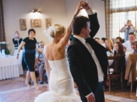 poročni ples, poročni par, kristina kham, poroka, zaobljuba