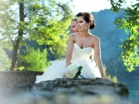 poročni par, poroka, bled, zaobljuba, foto geci, ljubezen