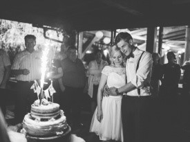 Poročna torta, ženin in nevesta, Zaobljuba.si