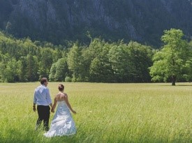 Gorska poroka, poroka v naravi, poročno fotografiranje, poročni fotograf