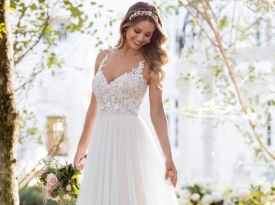 poročna obleka, poročni salon, poročna moda, sanjska obleka, zaobjuba