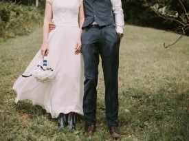 Poročna obleka, poročna fotografija, Zaobljuba.si