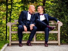 poroka, poročna fotografija, istospolna poroka, Iztok in Mitja