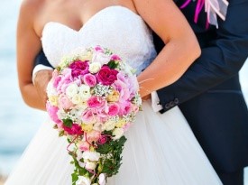 Poroka, poročna obleka, poročni šopek, zaobljuba.si