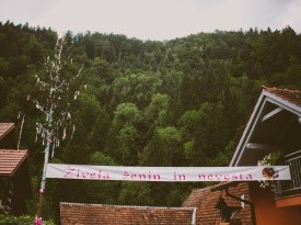 Poroka Cvetka in Roman Lesjak