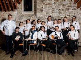 poročna pogostitev, gostilna na gradu, poroka, zaobljubA