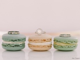 macarons, makroni, barviti kolački, poroka, zaobljuba, poročna sladica