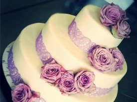 Lušta - poročna torta