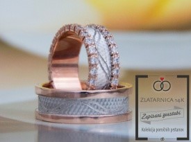 Poročni prstan, Zlatarnica 14k, Zaobljuba.si