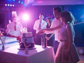 poroka, poročna torta, nevesta, ženin, poročna zabava