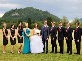 poroka Polona in Anže