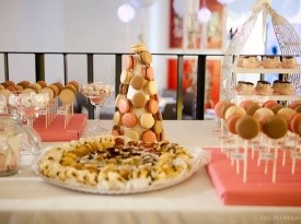 macarons, makroni, barviti kolački, poroka, zaobljuba, poročna sladica