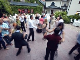 Kendov dvorec, poročna zabava, ples