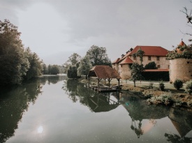 poroka, zakonca Jones, ana gregorič, grad otočec, zaobljuba