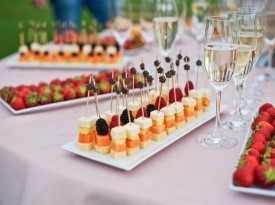Poročni catering v Termah 3000.