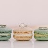 macarons, makroni, barviti kolački, poroka, zaobljuba, poročna sladica