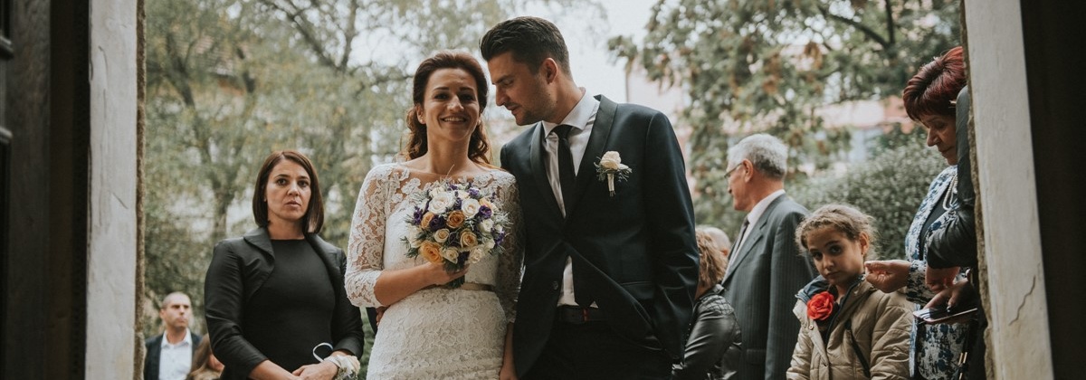 Poroka Jasmina in Aleksandar, Goran VK Wedding, Sanjska obleka, Zaobljuba.si